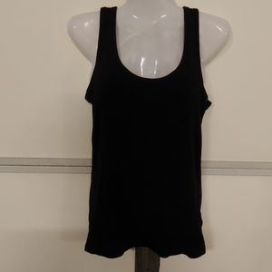 Black tank top